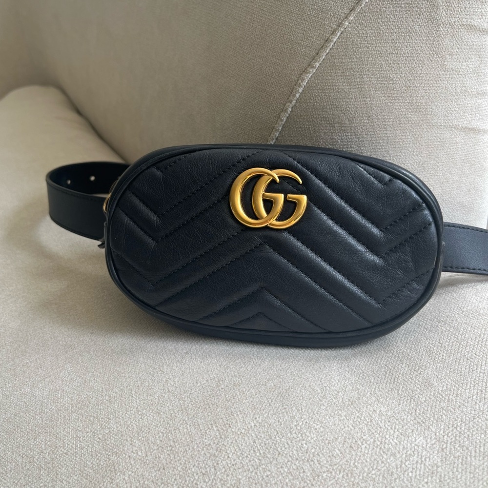 COPY - GUCCI Marmont Belt Bag in Black